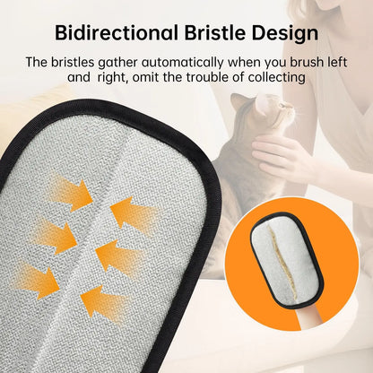 Pet Hair Removal Gloves for Dogs and Cats - Electrostatic Magic Brush for Furniture and Clothing