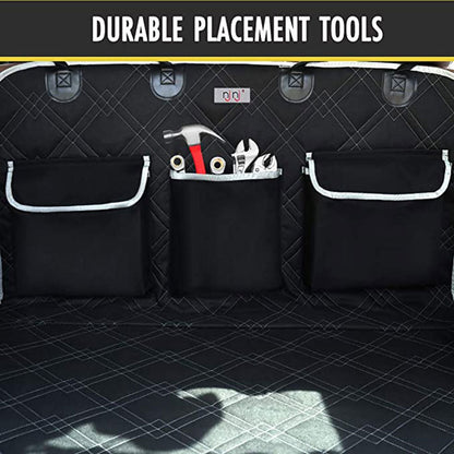 Premium Car Travel Pet Mat for Dogs - Versatile Trunk and Seat Protector