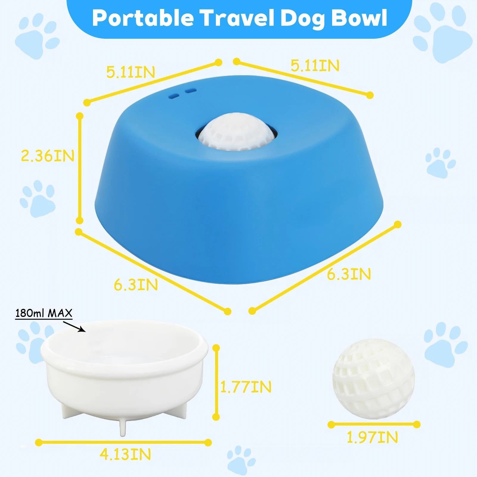 Anti-Choking Slow Feeder Dog Bowl - Non-Slip Lick Toy for Liquid Treats, Bone Broth, and Yogurt