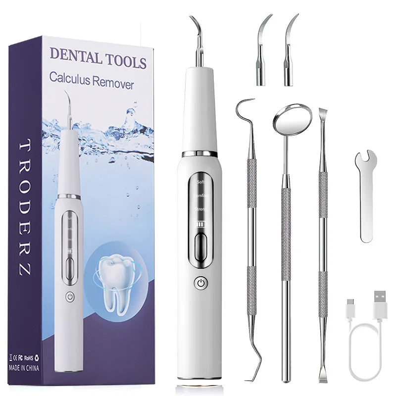 Ultrasonic Dog Toothbrush and Dental Care Kit for Effective Plaque and Tartar Removal
